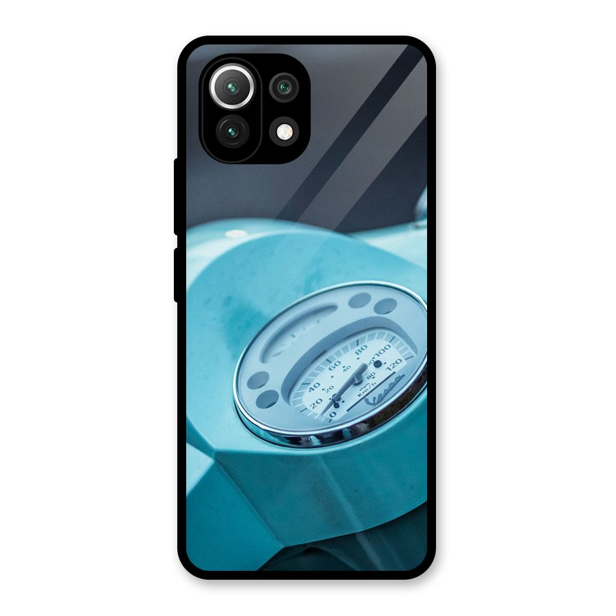 Scooter Meter Glass Back Case for Mi 11 Lite NE 5G