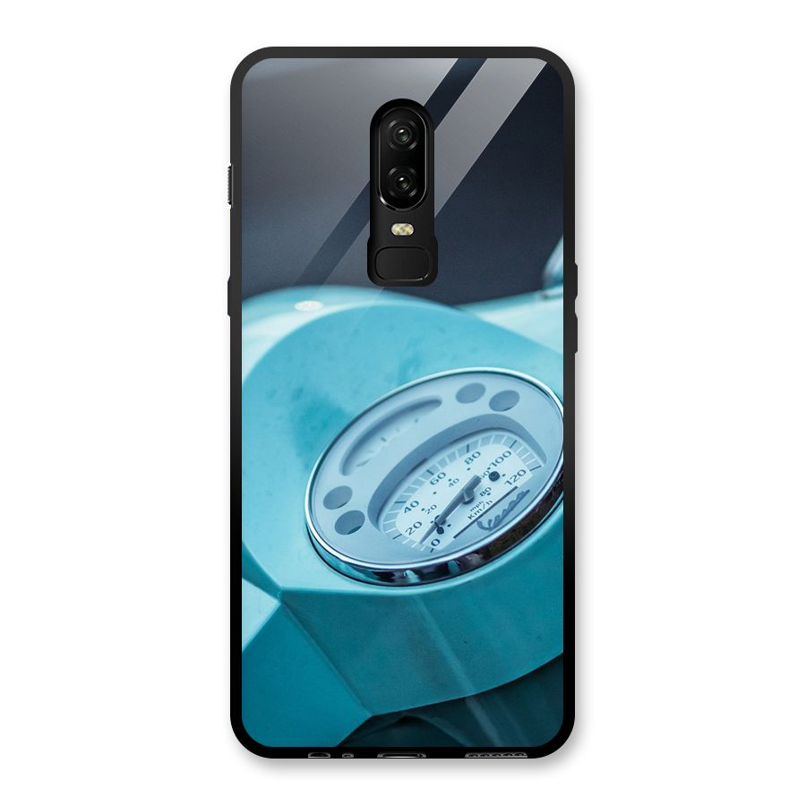 Scooter Meter Glass Back Case for OnePlus 6