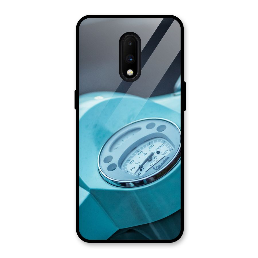 Scooter Meter Glass Back Case for OnePlus 7