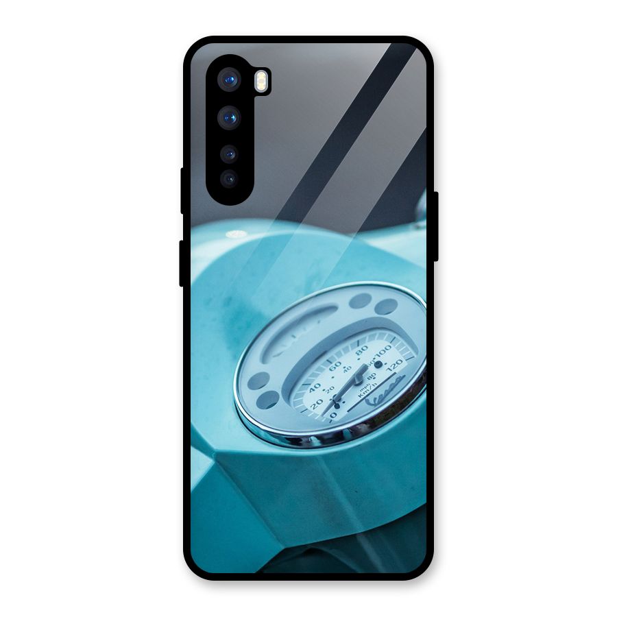 Scooter Meter Glass Back Case for OnePlus Nord