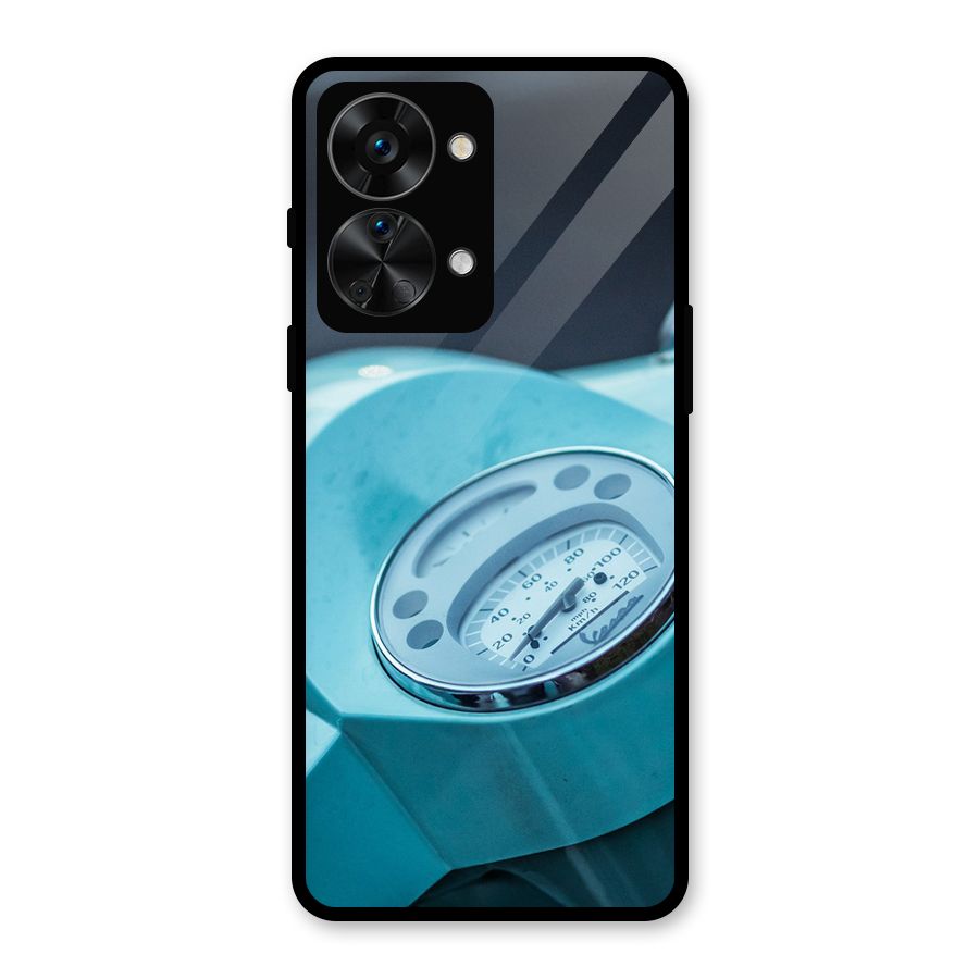 Scooter Meter Glass Back Case for OnePlus Nord 2T