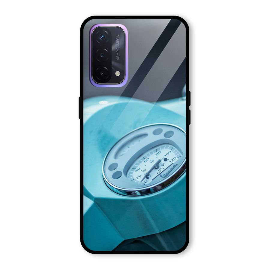Scooter Meter Glass Back Case for Oppo A74 5G
