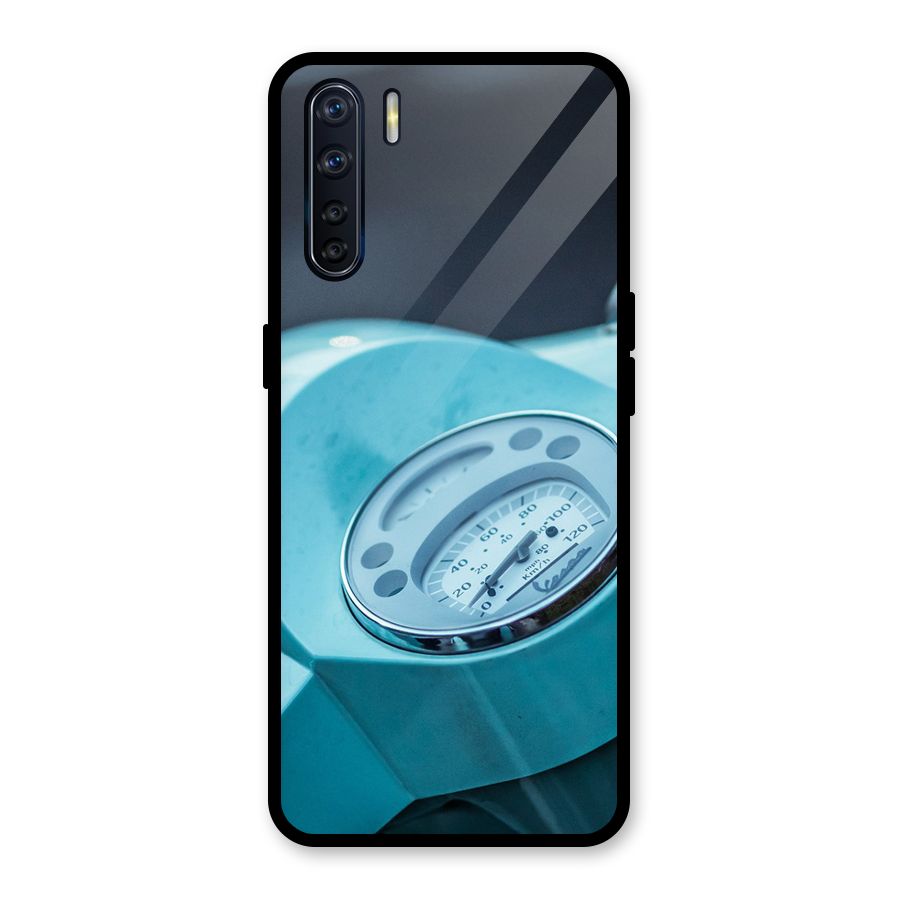 Scooter Meter Glass Back Case for Oppo F15
