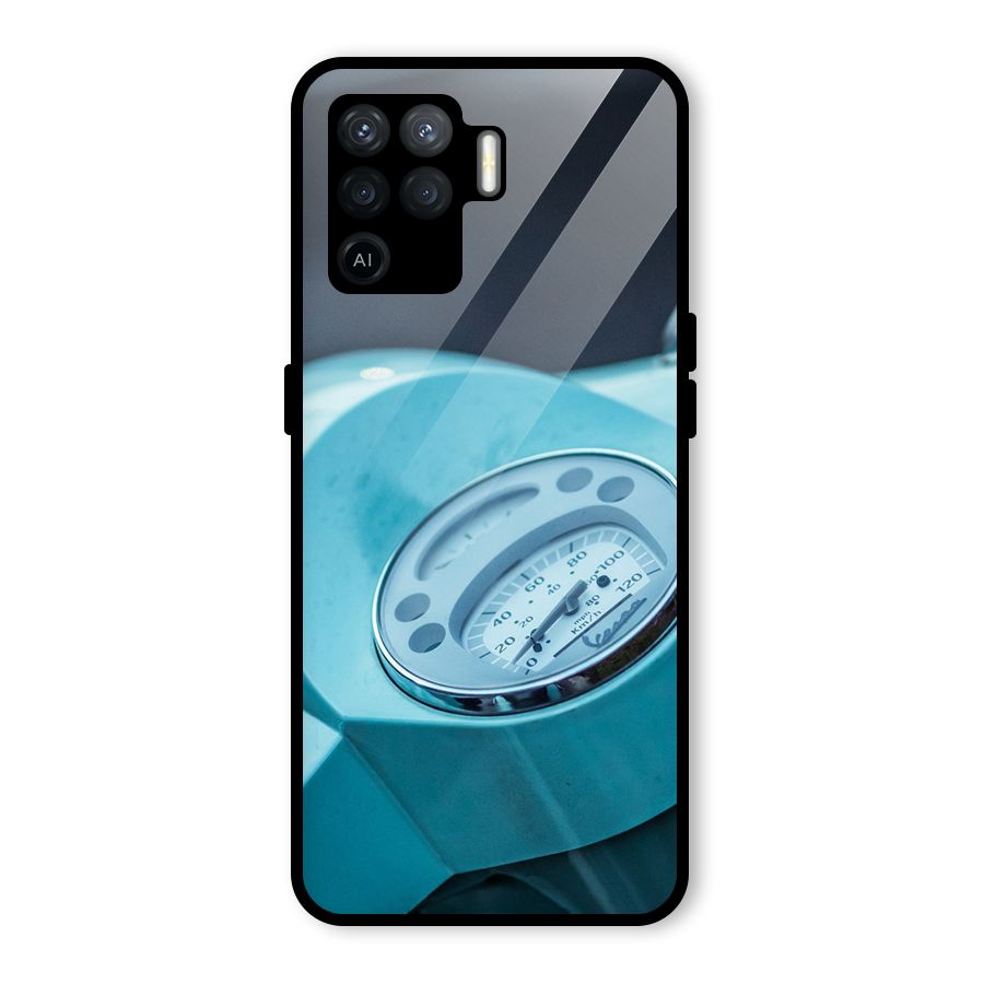 Scooter Meter Glass Back Case for Oppo F19 Pro