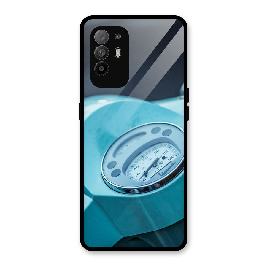 Scooter Meter Glass Back Case for Oppo F19 Pro Plus 5G