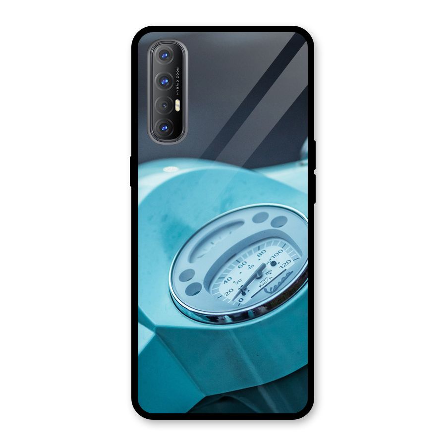 Scooter Meter Glass Back Case for Oppo Reno3 Pro