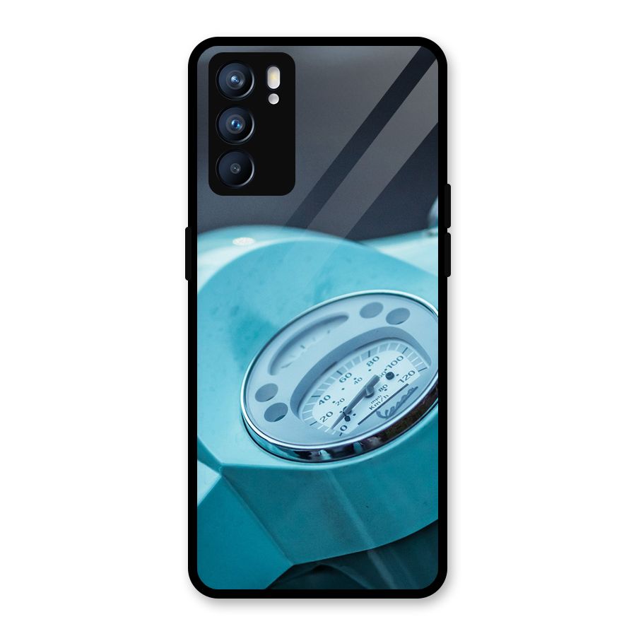 Scooter Meter Glass Back Case for Oppo Reno6 5G