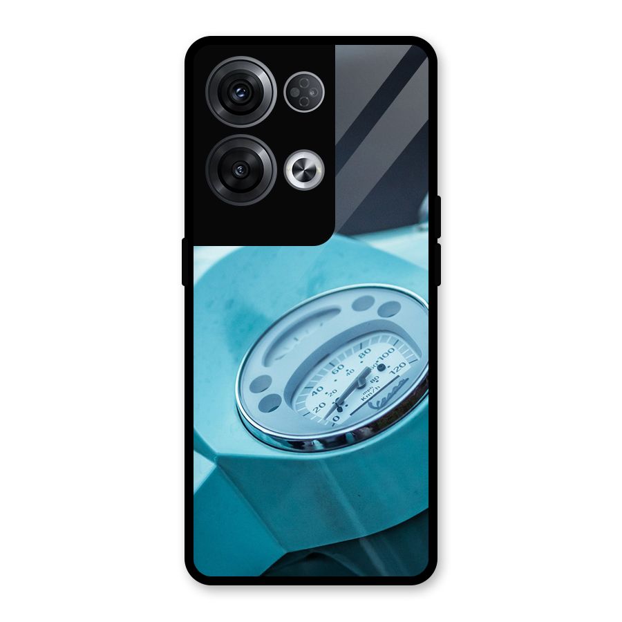 Scooter Meter Glass Back Case for Oppo Reno8 Pro 5G