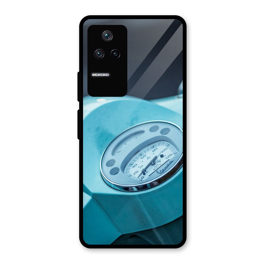Scooter Meter Glass Back Case for Poco F4 5G