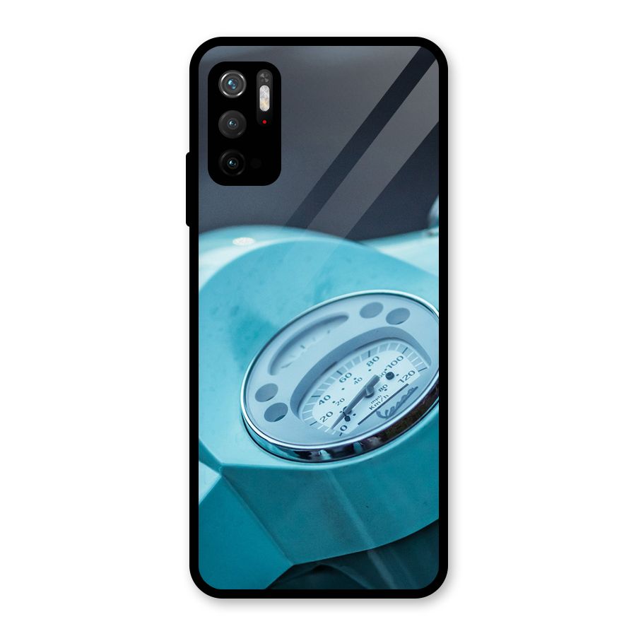 Scooter Meter Glass Back Case for Poco M3 Pro 5G