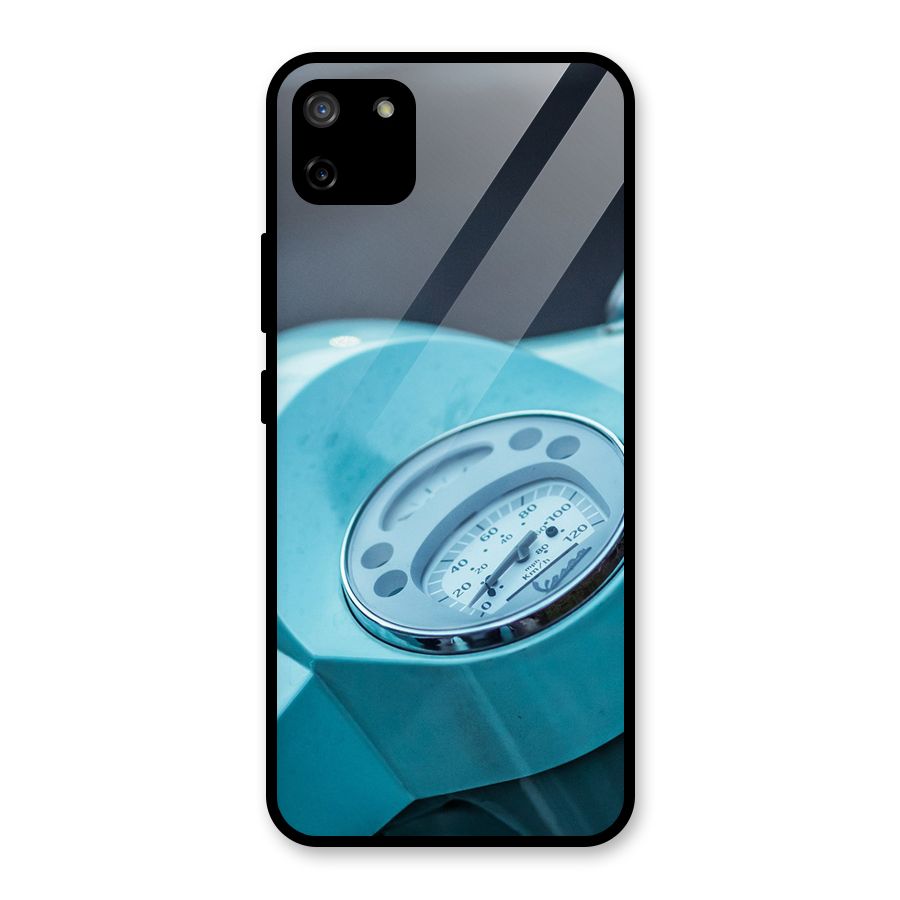 Scooter Meter Glass Back Case for Realme C11