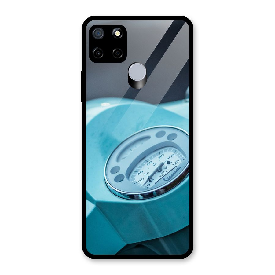 Scooter Meter Glass Back Case for Realme C12