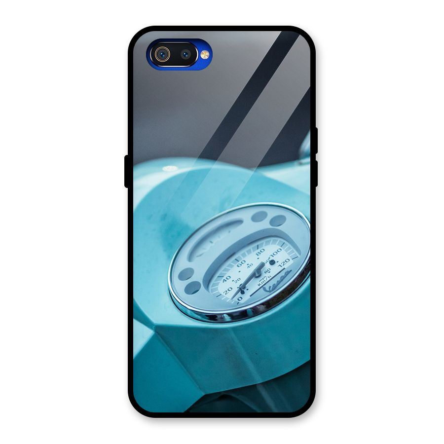 Scooter Meter Glass Back Case for Realme C2