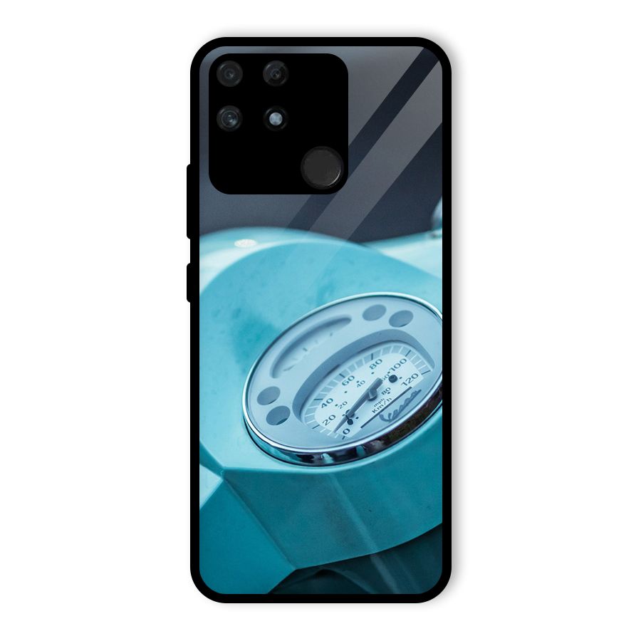 Scooter Meter Glass Back Case for Realme Narzo 50A