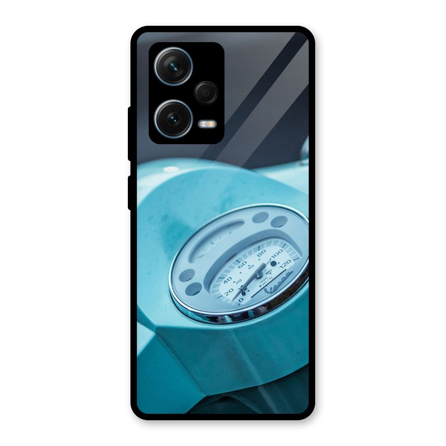 Scooter Meter Glass Back Case for Redmi Note 12 Pro Plus 5G