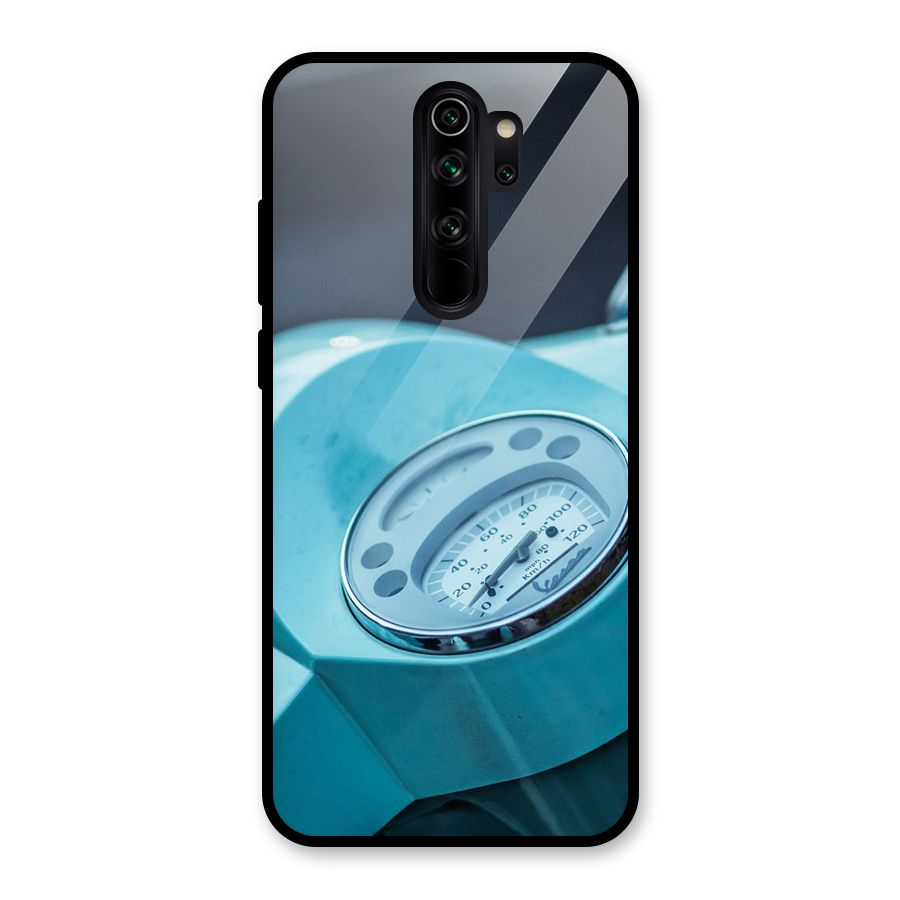 Scooter Meter Glass Back Case for Redmi Note 8 Pro