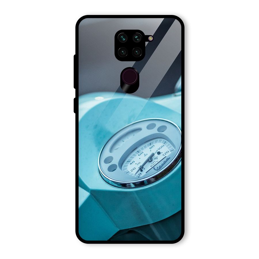 Scooter Meter Glass Back Case for Redmi Note 9