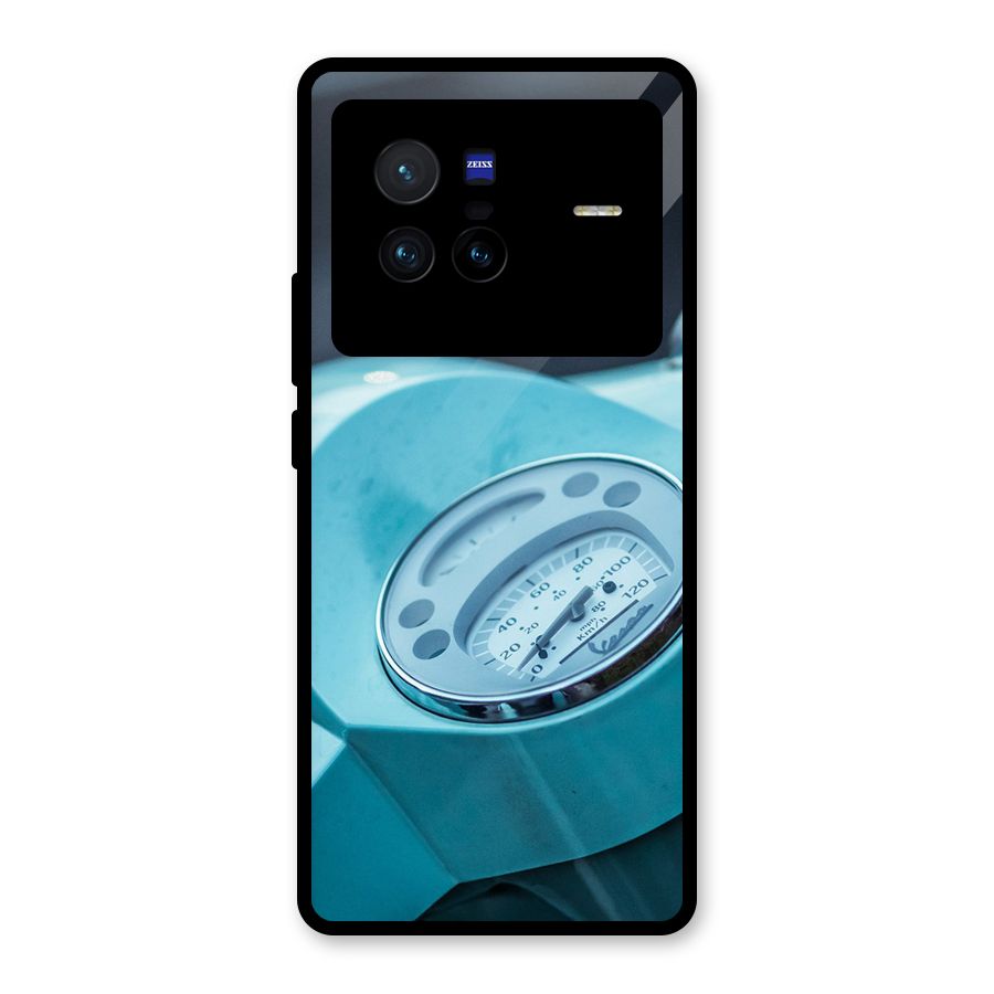 Scooter Meter Glass Back Case for Vivo X80