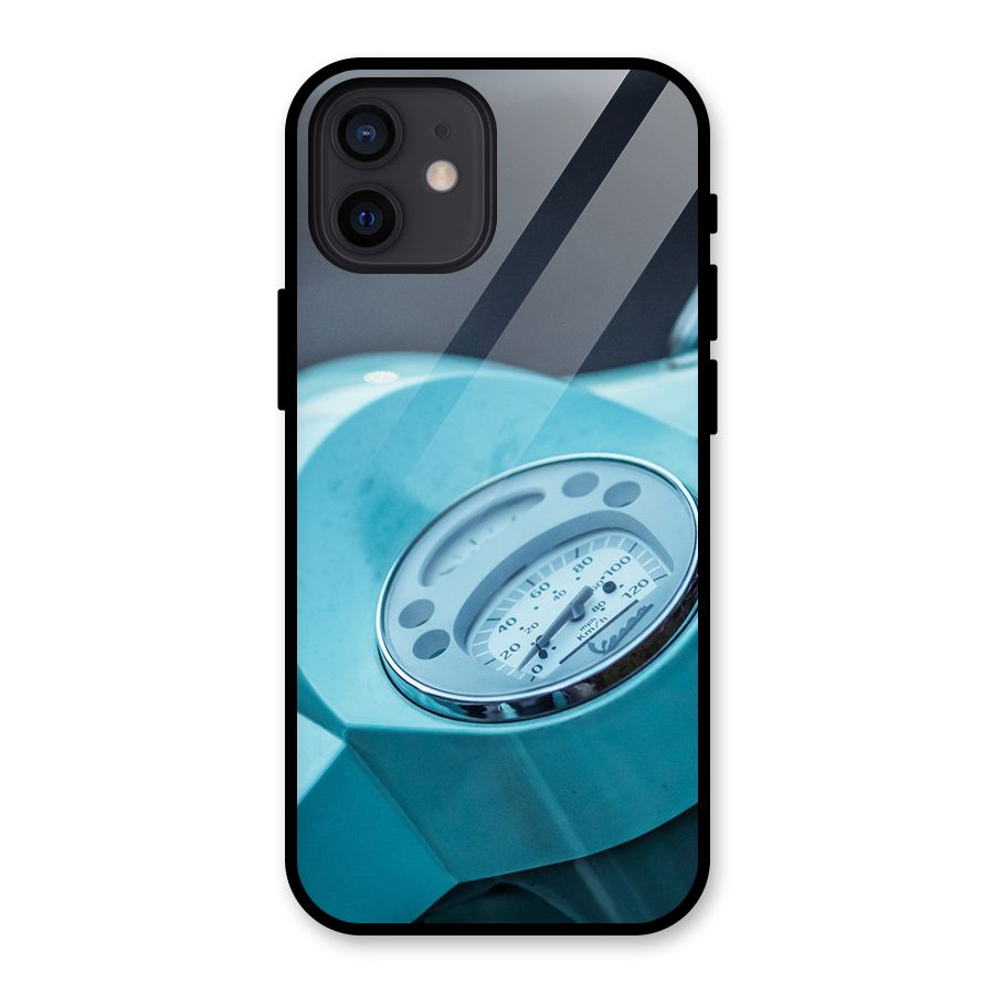 Scooter Meter Glass Back Case for iPhone 12