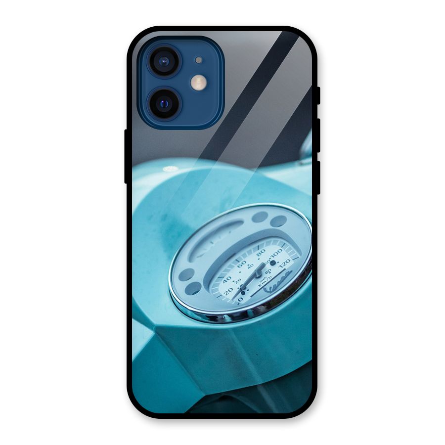 Scooter Meter Glass Back Case for iPhone 12 Mini