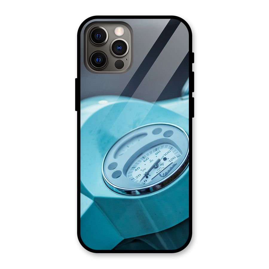 Scooter Meter Glass Back Case for iPhone 12 Pro