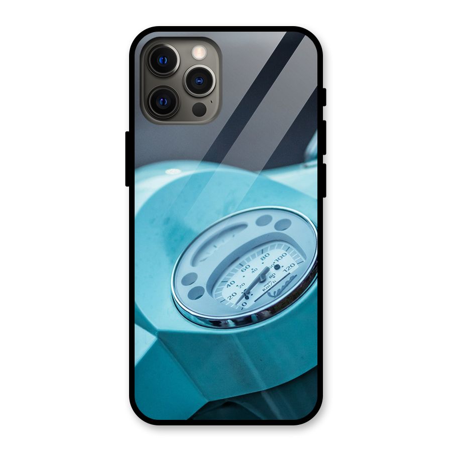 Scooter Meter Glass Back Case for iPhone 12 Pro Max