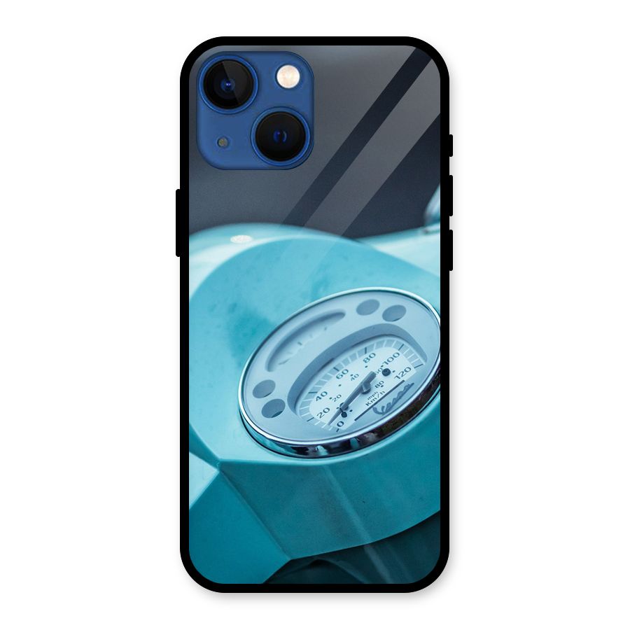 Scooter Meter Glass Back Case for iPhone 13 Mini