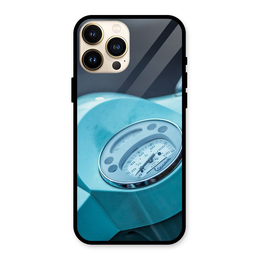 Scooter Meter Glass Back Case for iPhone 13 Pro Max