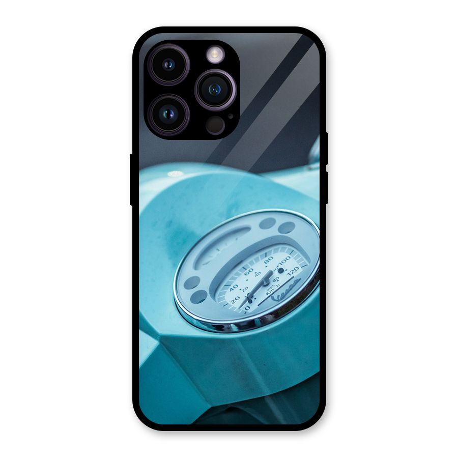 Scooter Meter Glass Back Case for iPhone 14 Pro Max