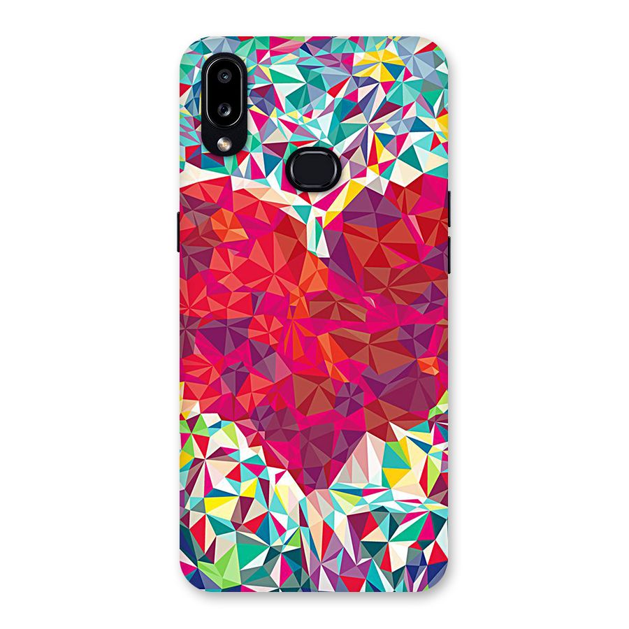 Scrumbled Heart Back Case for Galaxy A10s