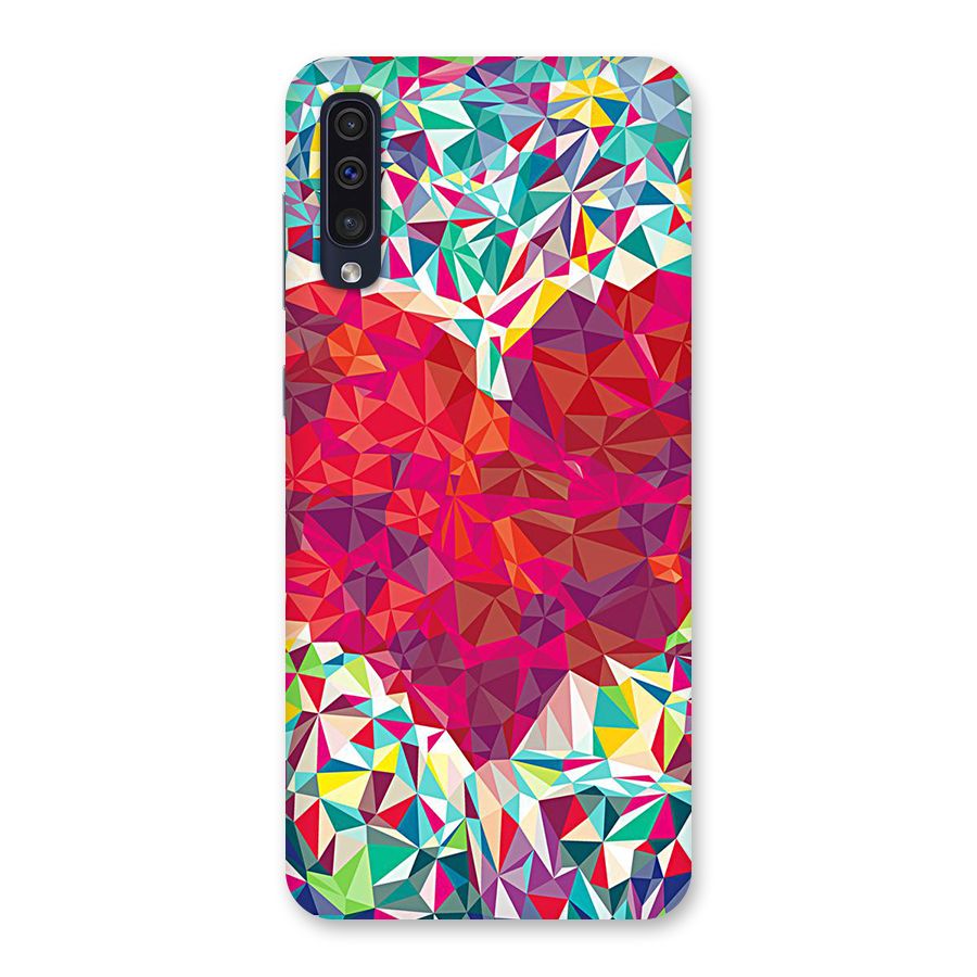 Scrumbled Heart Back Case for Galaxy A50s