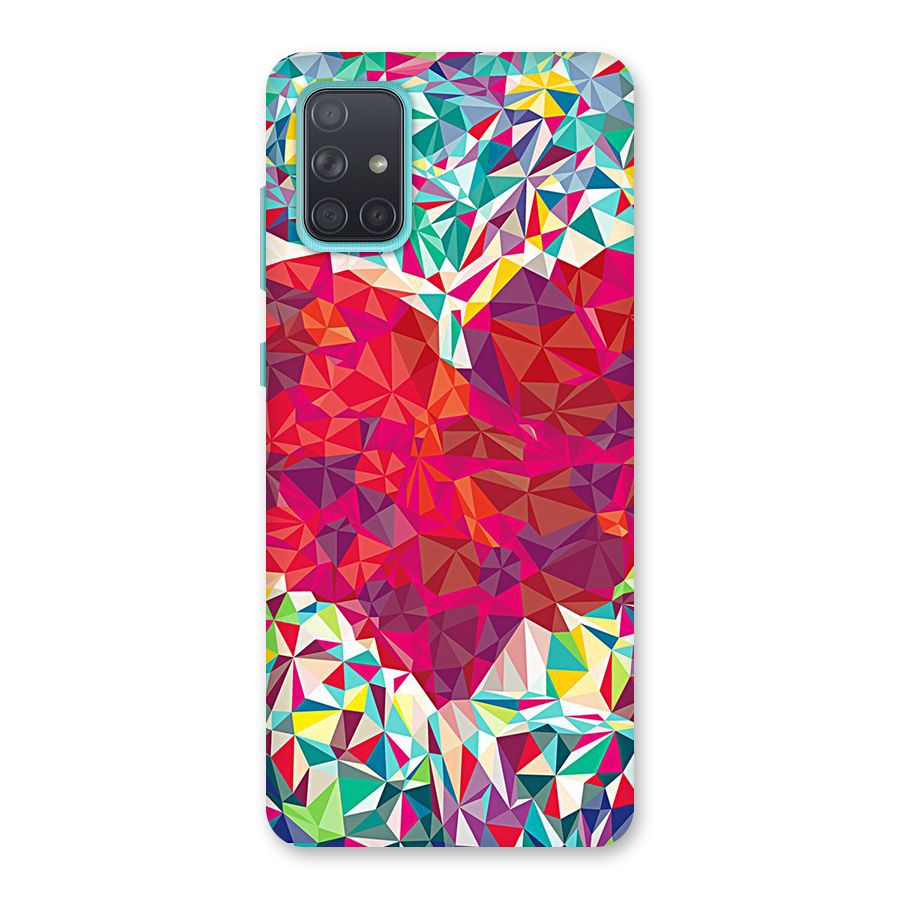 Scrumbled Heart Back Case for Galaxy A71