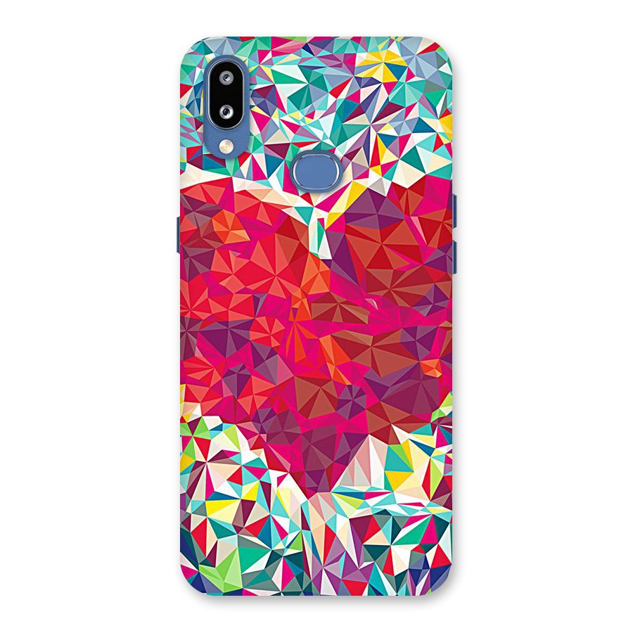 Scrumbled Heart Back Case for Galaxy M01s
