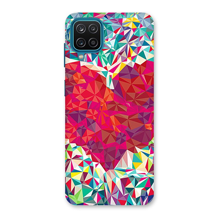 Scrumbled Heart Back Case for Galaxy M12