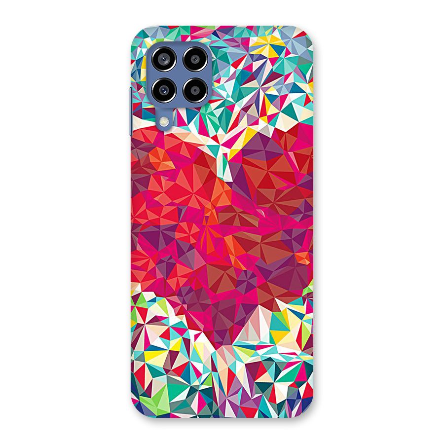 Scrumbled Heart Back Case for Galaxy M53 5G