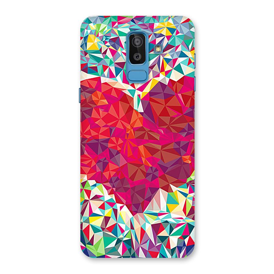 Scrumbled Heart Back Case for Galaxy On8 (2018)