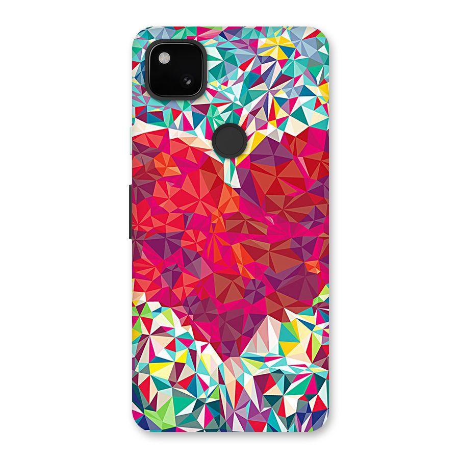 Scrumbled Heart Back Case for Google Pixel 4a