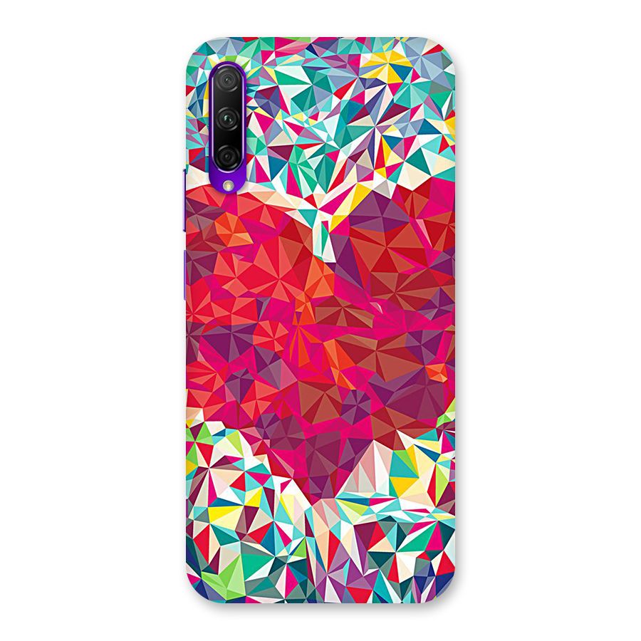 Scrumbled Heart Back Case for Honor 9X Pro