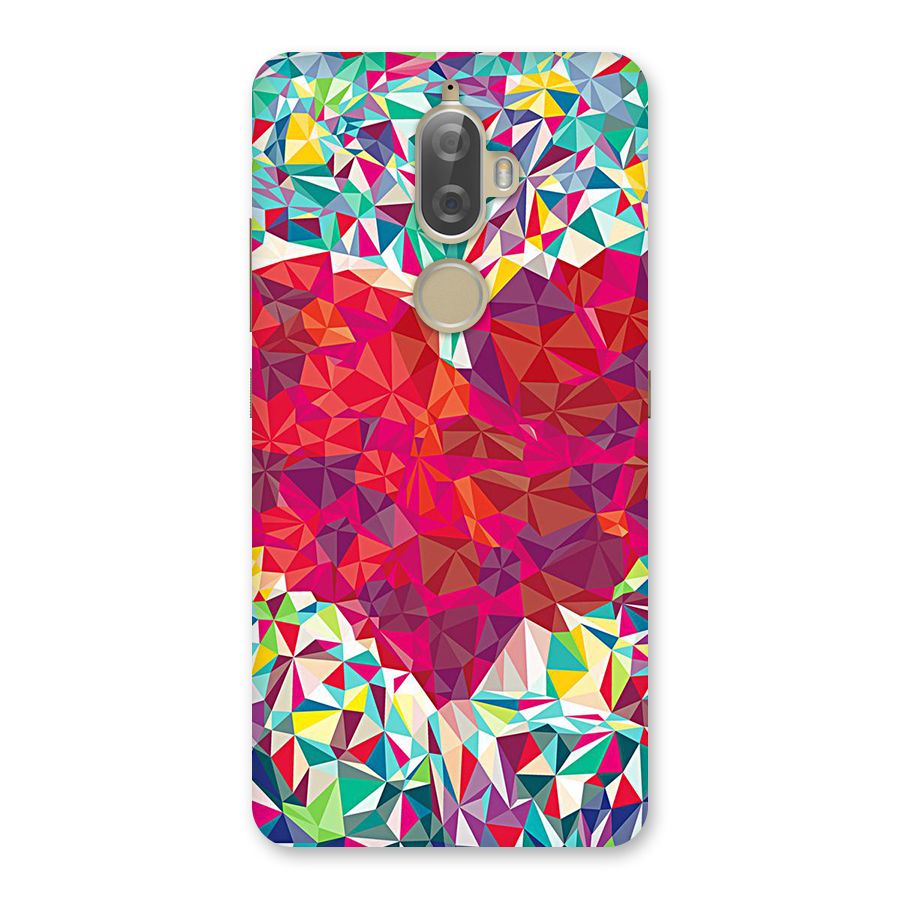 Scrumbled Heart Back Case for Lenovo K8 Plus