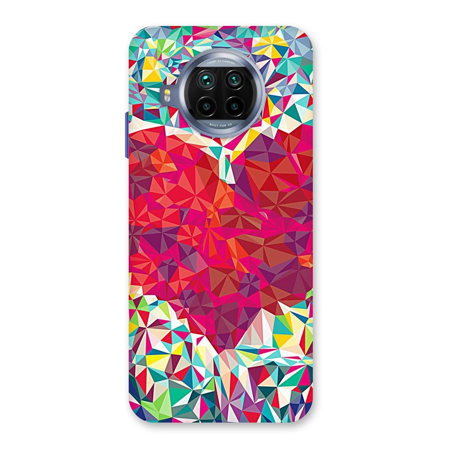 Scrumbled Heart Back Case for Mi 10i