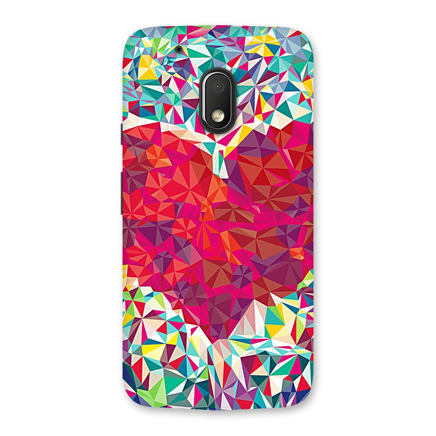 Scrumbled Heart Back Case for Moto G4 Play