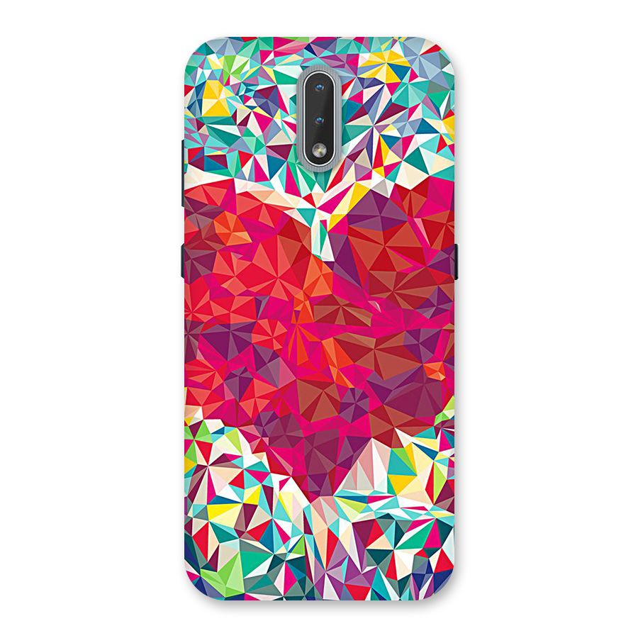Scrumbled Heart Back Case for Nokia 2.3