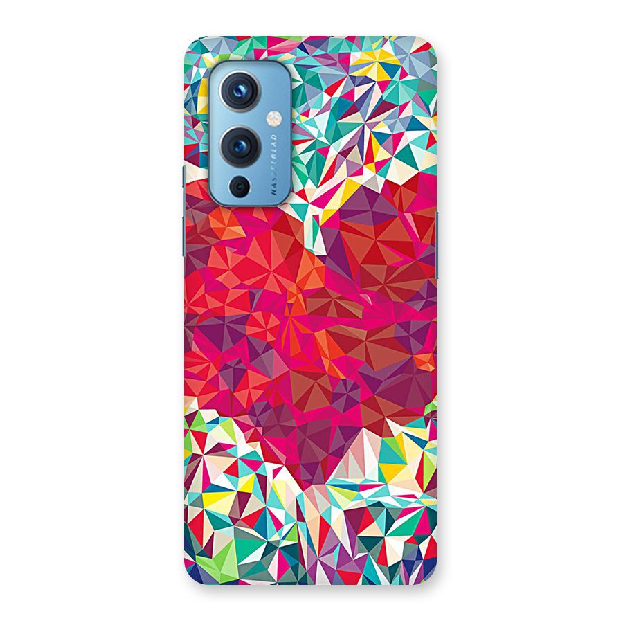 Scrumbled Heart Back Case for OnePlus 9