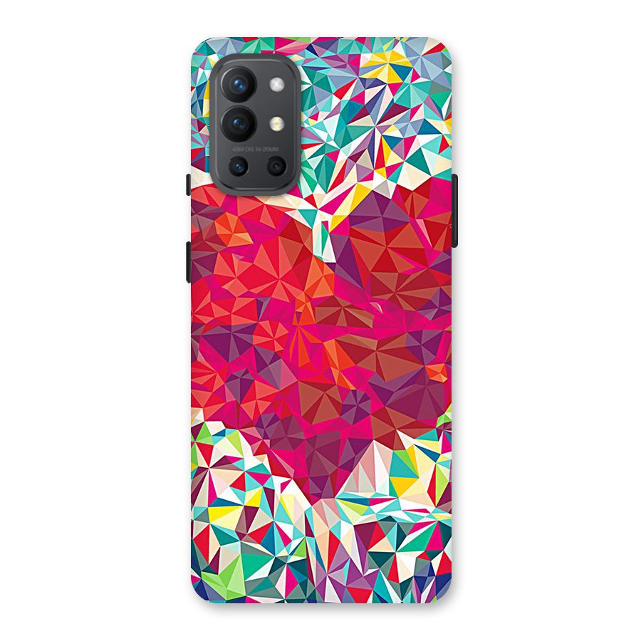 Scrumbled Heart Back Case for OnePlus 9R