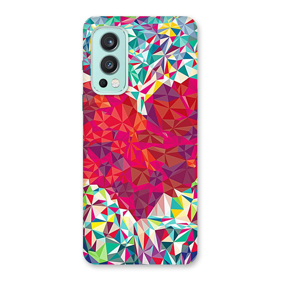 Scrumbled Heart Back Case for OnePlus Nord 2 5G