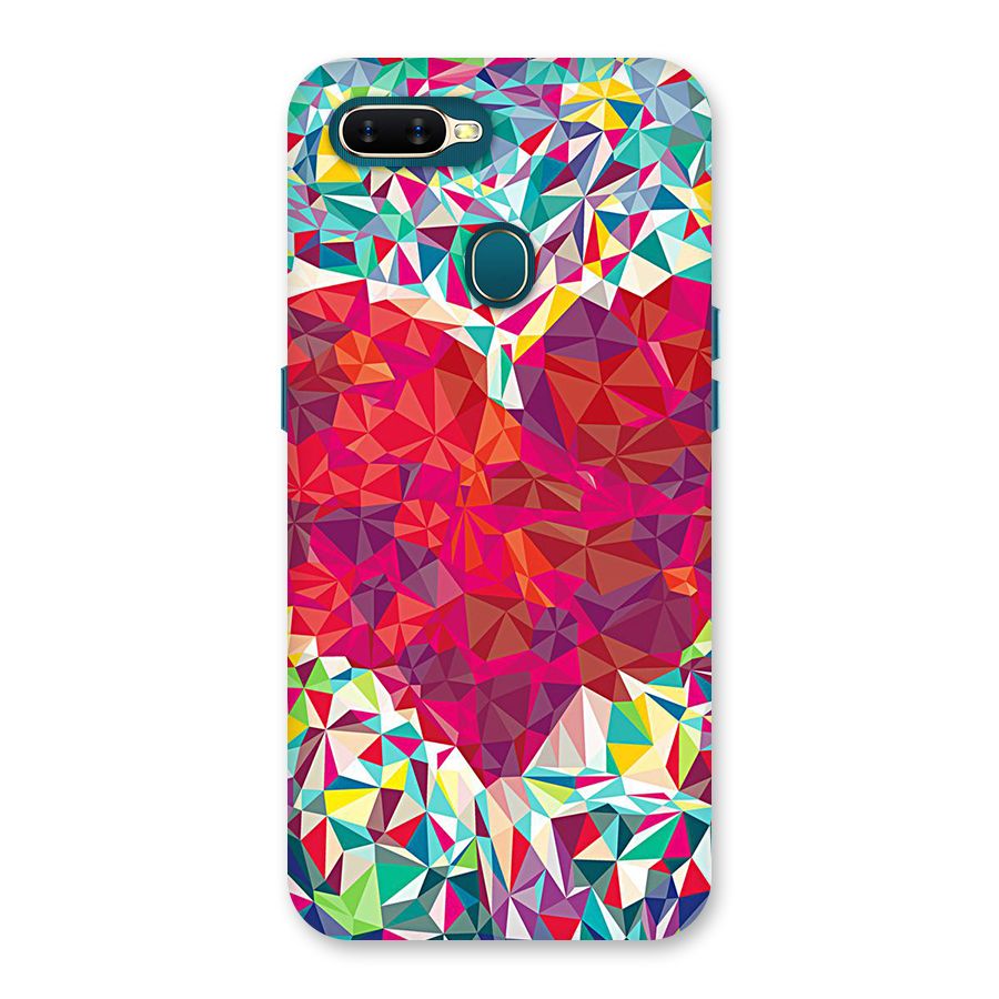 Scrumbled Heart Back Case for Oppo A11k