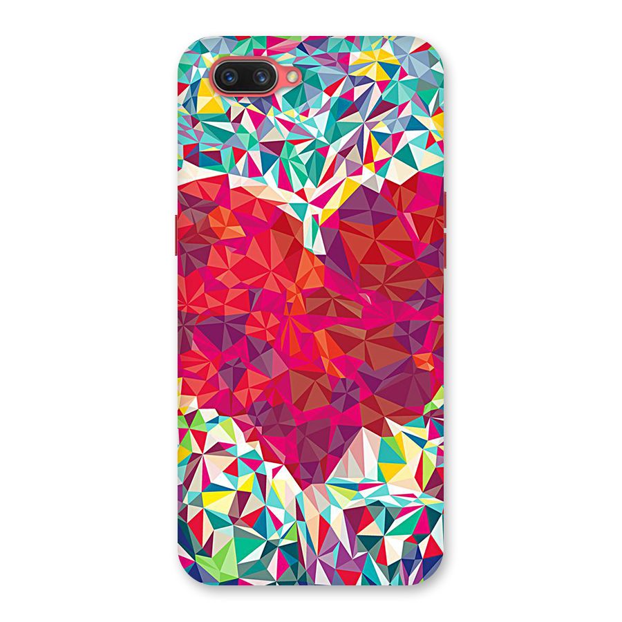 Scrumbled Heart Back Case for Oppo A3s