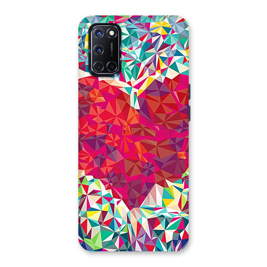 Scrumbled Heart Back Case for Oppo A52