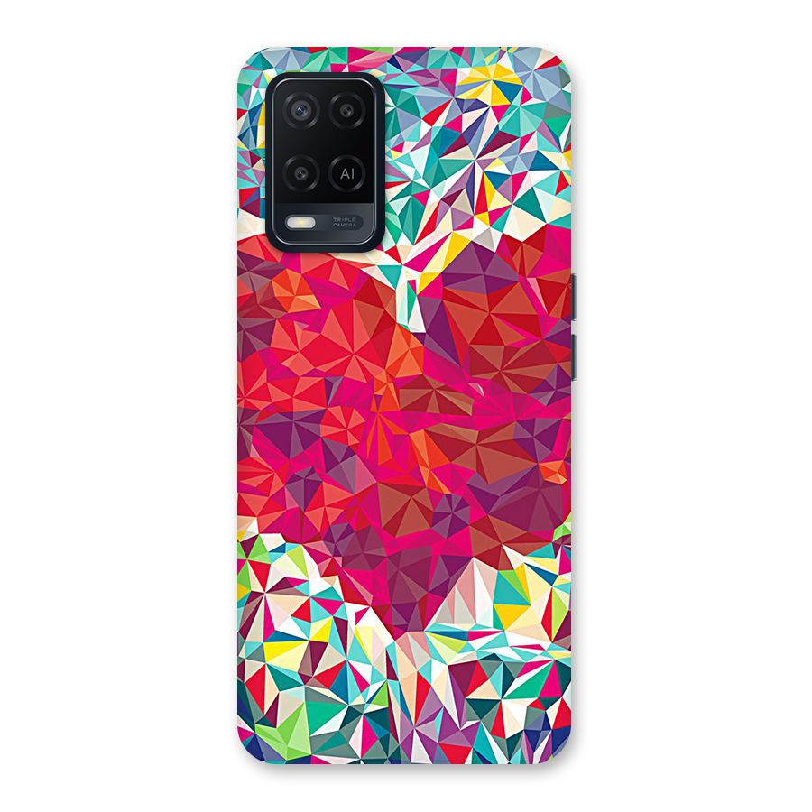Scrumbled Heart Back Case for Oppo A54