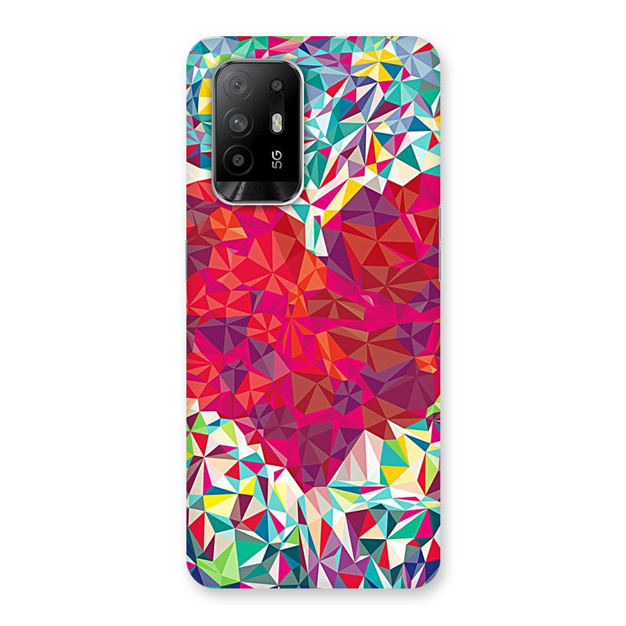 Scrumbled Heart Back Case for Oppo F19 Pro Plus 5G